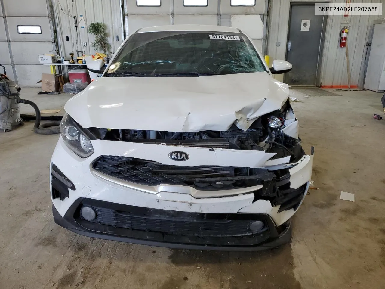 2020 Kia Forte Fe VIN: 3KPF24AD2LE207658 Lot: 57764134