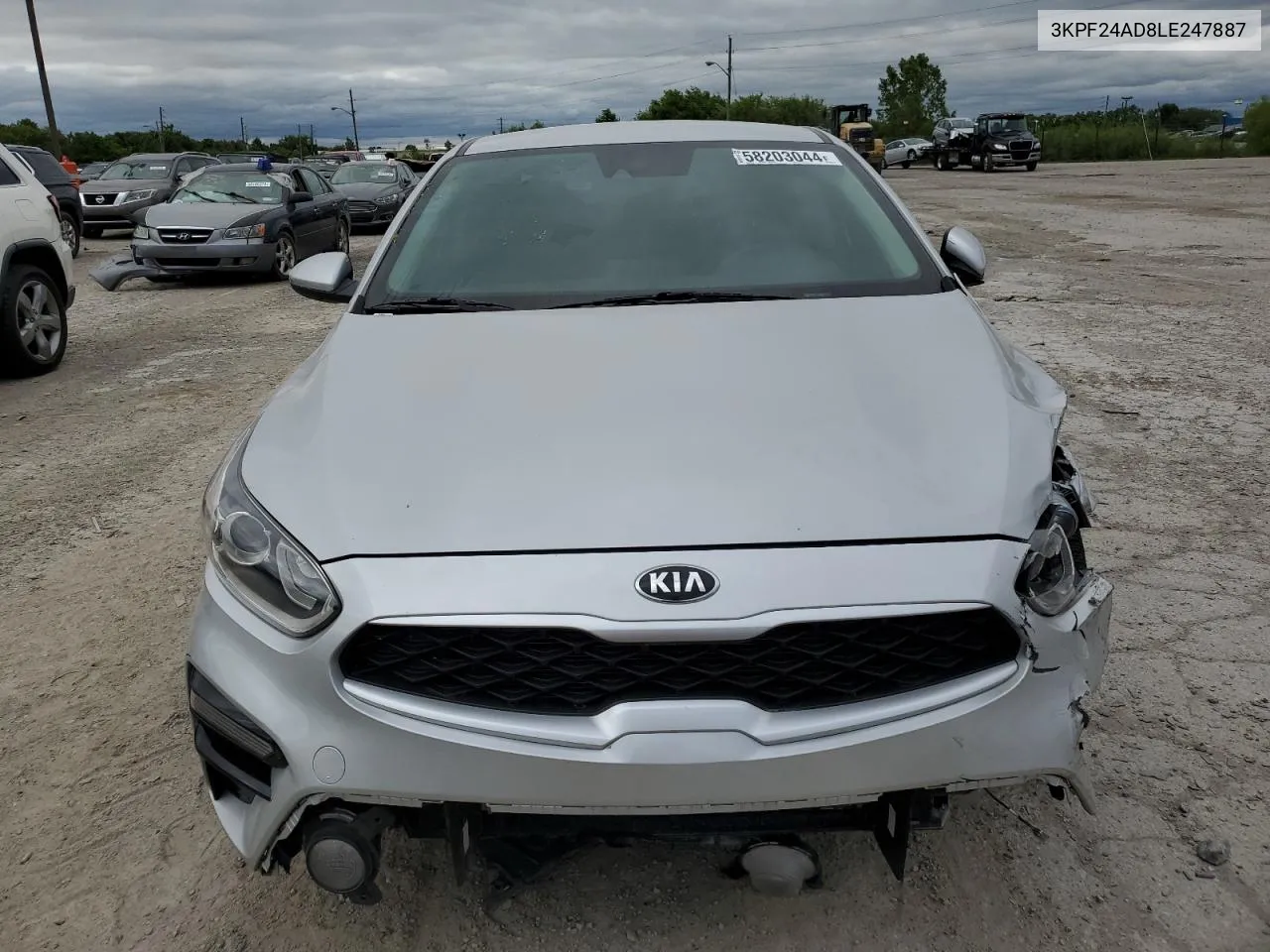 3KPF24AD8LE247887 2020 Kia Forte Fe