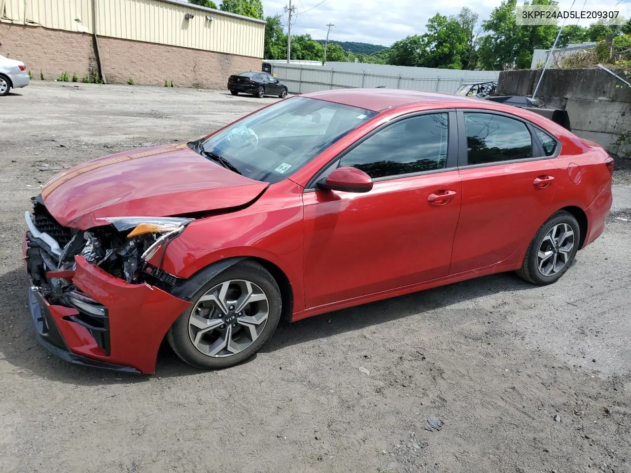 2020 Kia Forte Fe VIN: 3KPF24AD5LE209307 Lot: 58581484