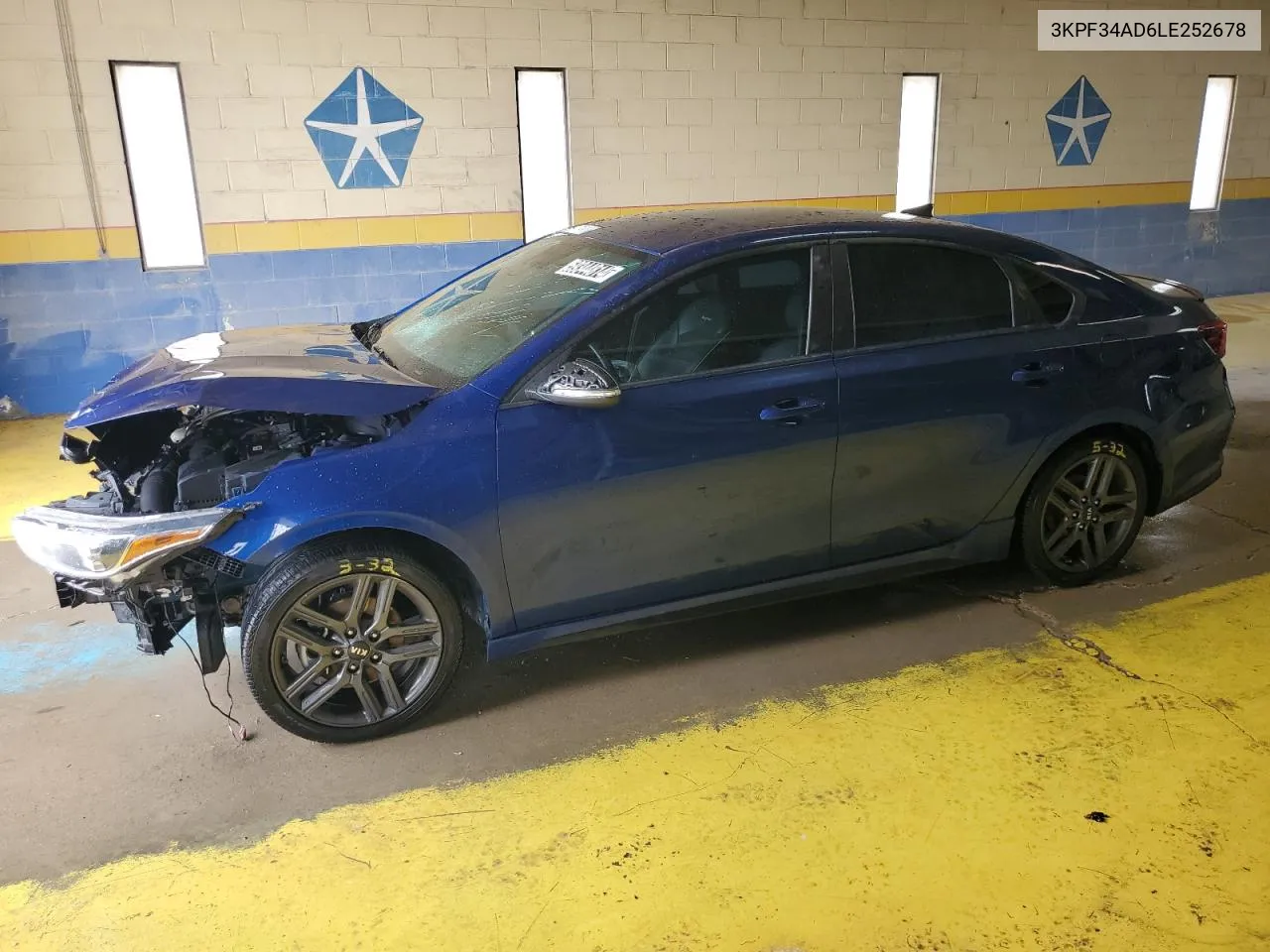 3KPF34AD6LE252678 2020 Kia Forte Gt Line