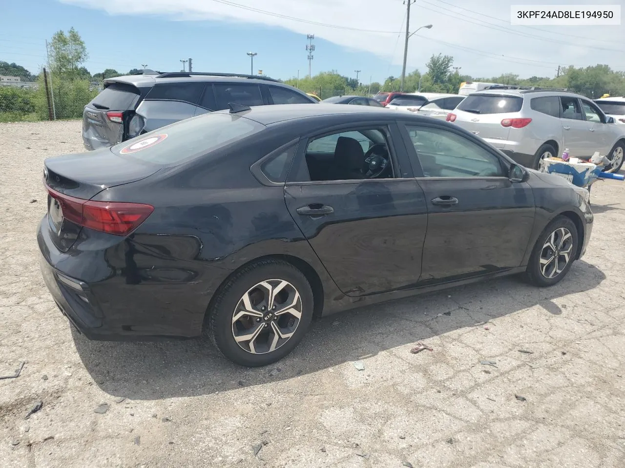 3KPF24AD8LE194950 2020 Kia Forte Fe