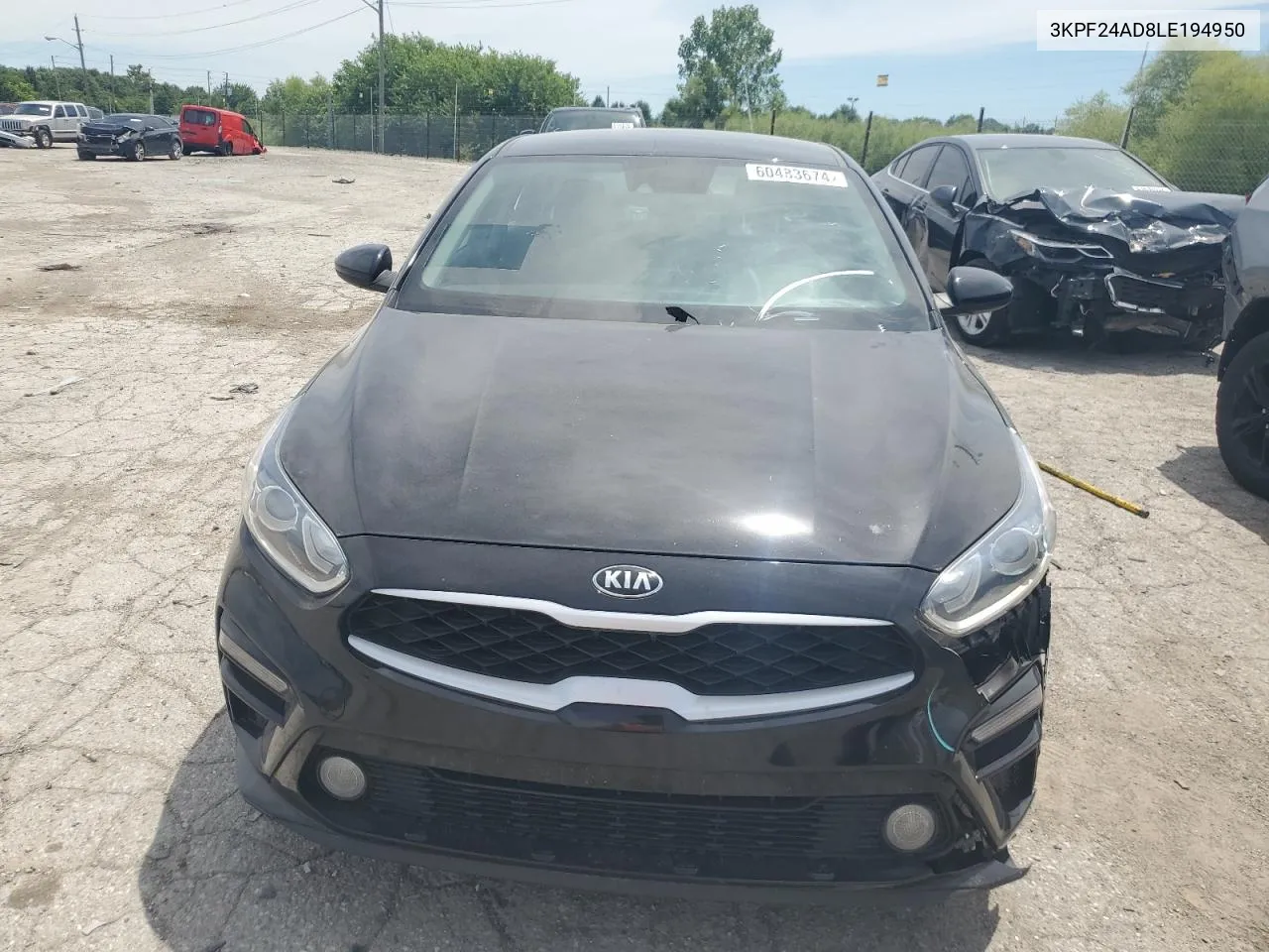 3KPF24AD8LE194950 2020 Kia Forte Fe