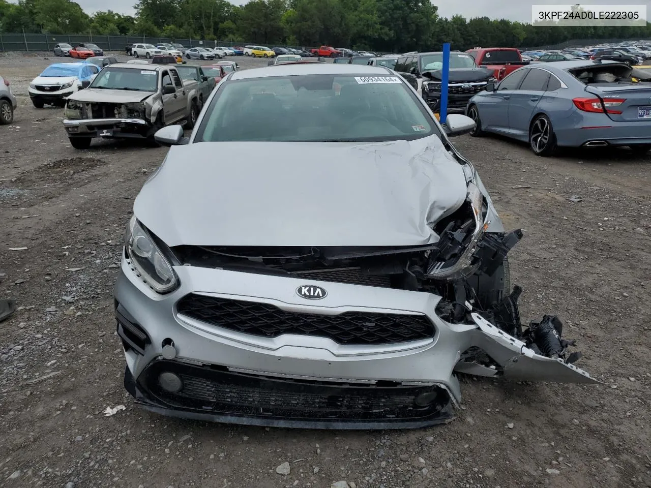 3KPF24AD0LE222305 2020 Kia Forte Fe