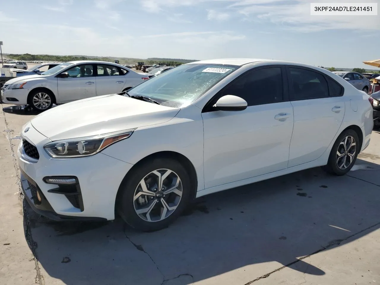 2020 Kia Forte Fe VIN: 3KPF24AD7LE241451 Lot: 61100324