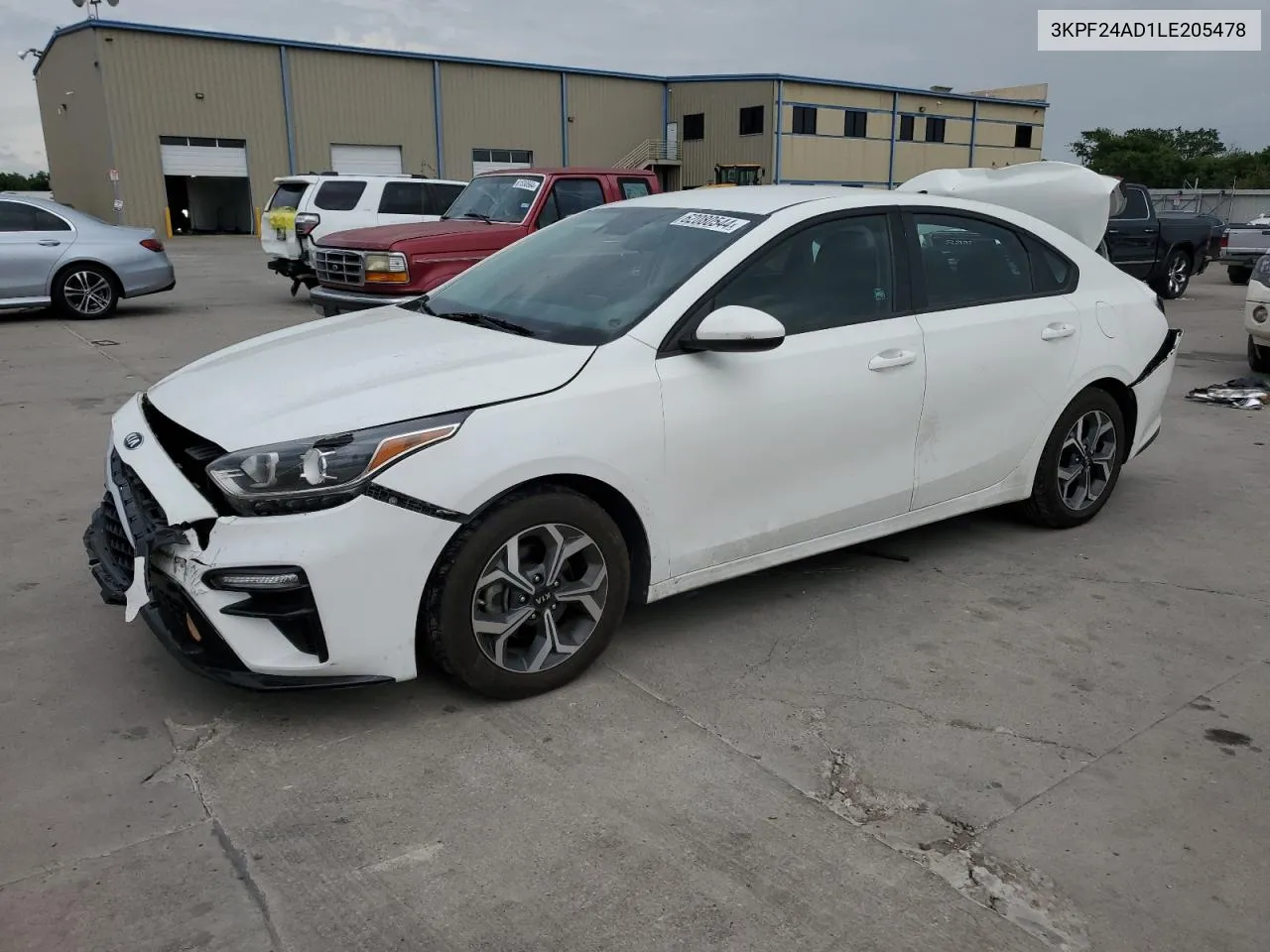 2020 Kia Forte Fe VIN: 3KPF24AD1LE205478 Lot: 62080544