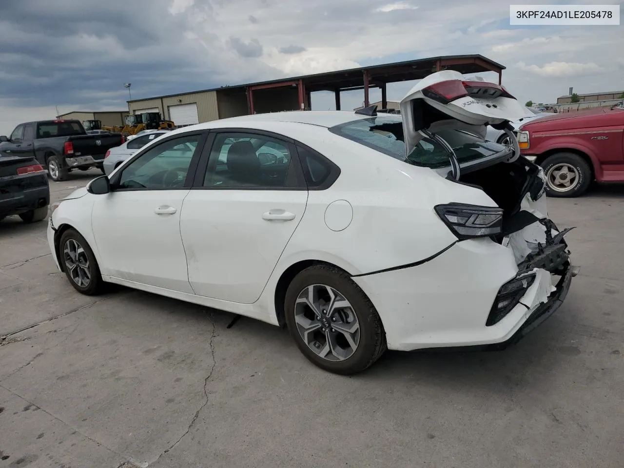 2020 Kia Forte Fe VIN: 3KPF24AD1LE205478 Lot: 62080544