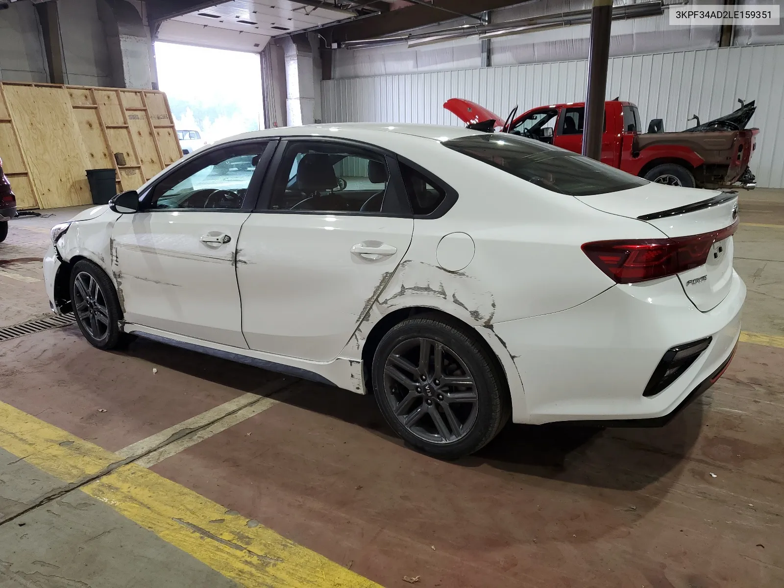 2020 Kia Forte Gt Line VIN: 3KPF34AD2LE159351 Lot: 62114754