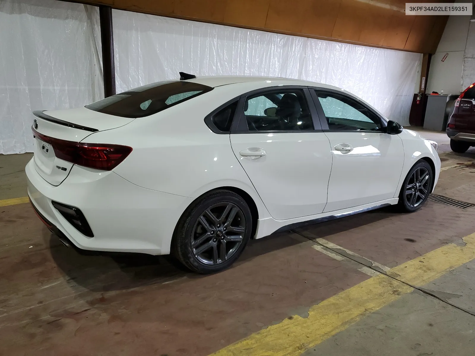 2020 Kia Forte Gt Line VIN: 3KPF34AD2LE159351 Lot: 62114754