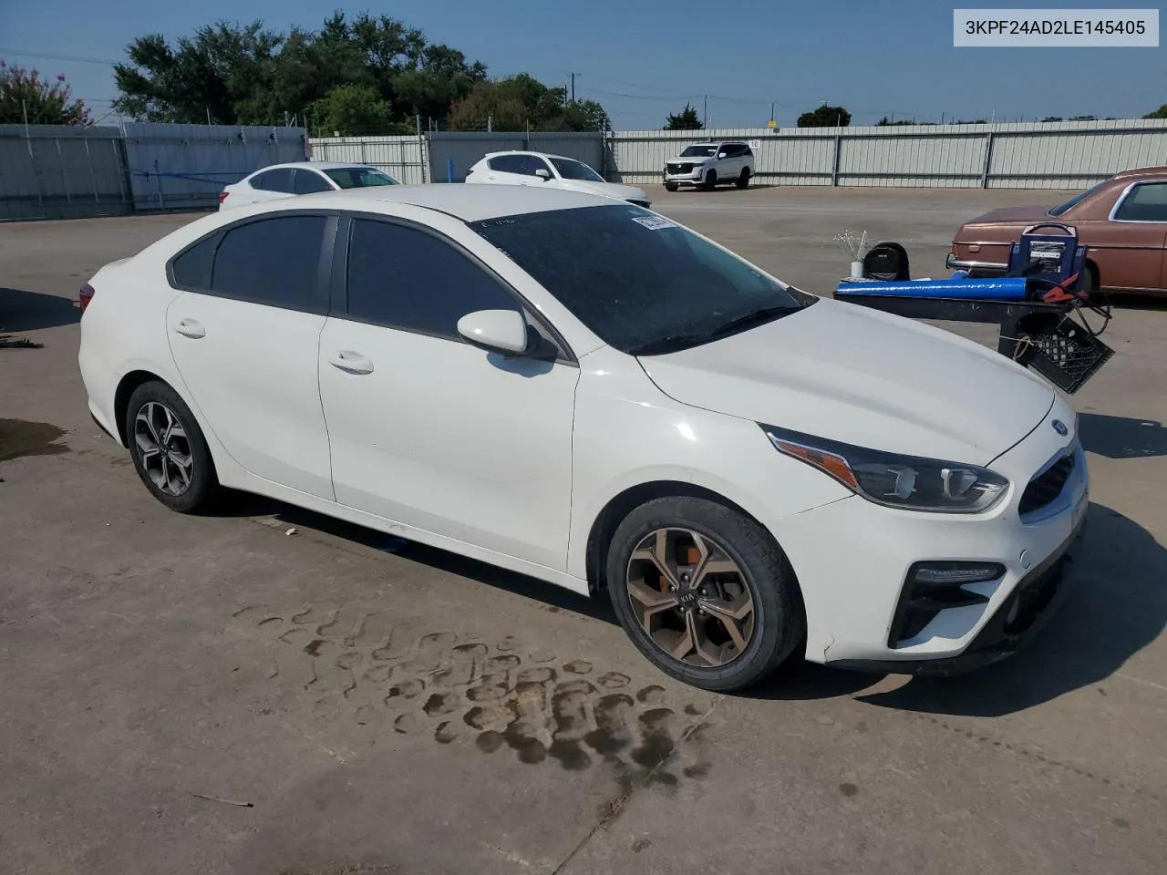 2020 Kia Forte Fe VIN: 3KPF24AD2LE145405 Lot: 62729974