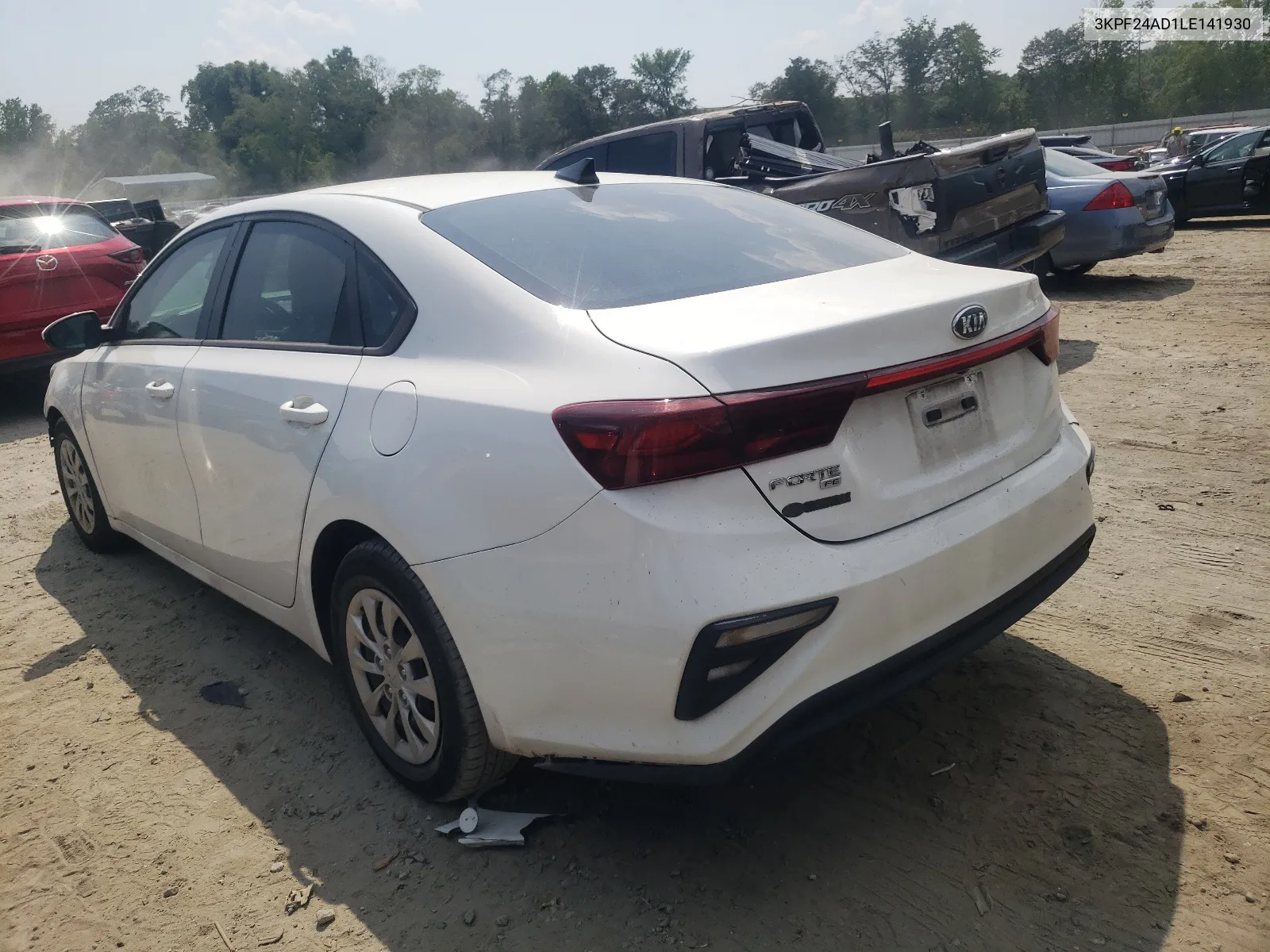 2020 Kia Forte Fe VIN: 3KPF24AD1LE141930 Lot: 62889924