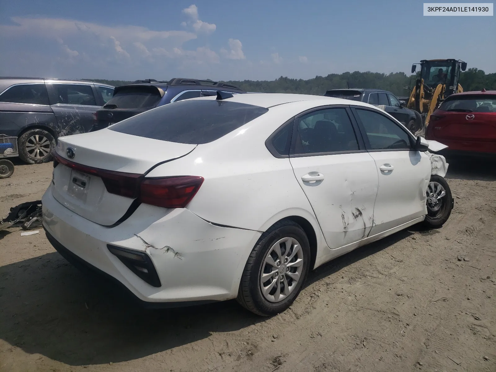 2020 Kia Forte Fe VIN: 3KPF24AD1LE141930 Lot: 62889924