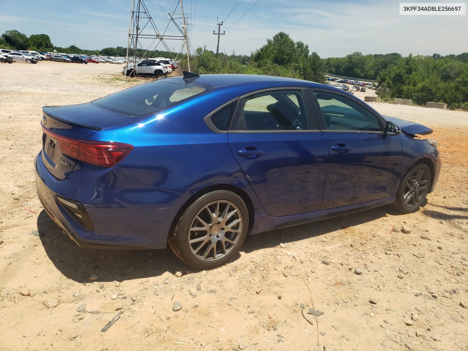 3KPF34AD8LE256697 2020 Kia Forte Gt Line