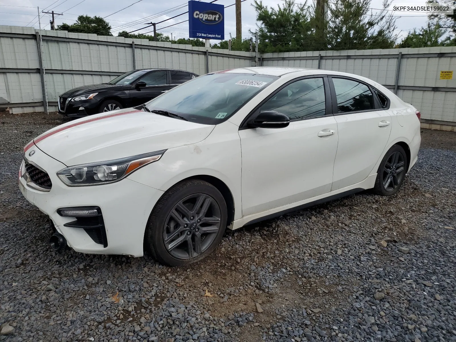 3KPF34AD5LE159022 2020 Kia Forte Gt Line