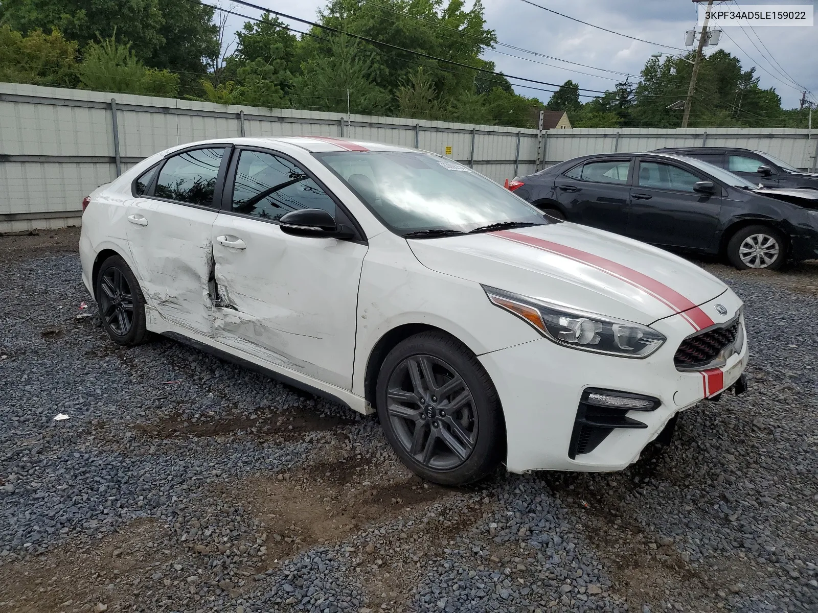 2020 Kia Forte Gt Line VIN: 3KPF34AD5LE159022 Lot: 63006254