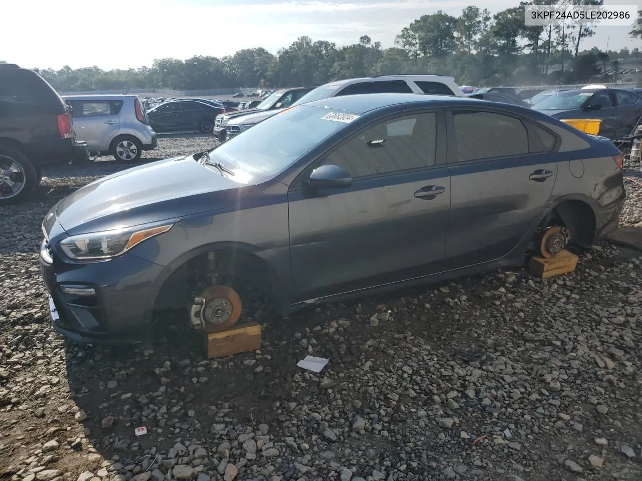 3KPF24AD5LE202986 2020 Kia Forte Fe