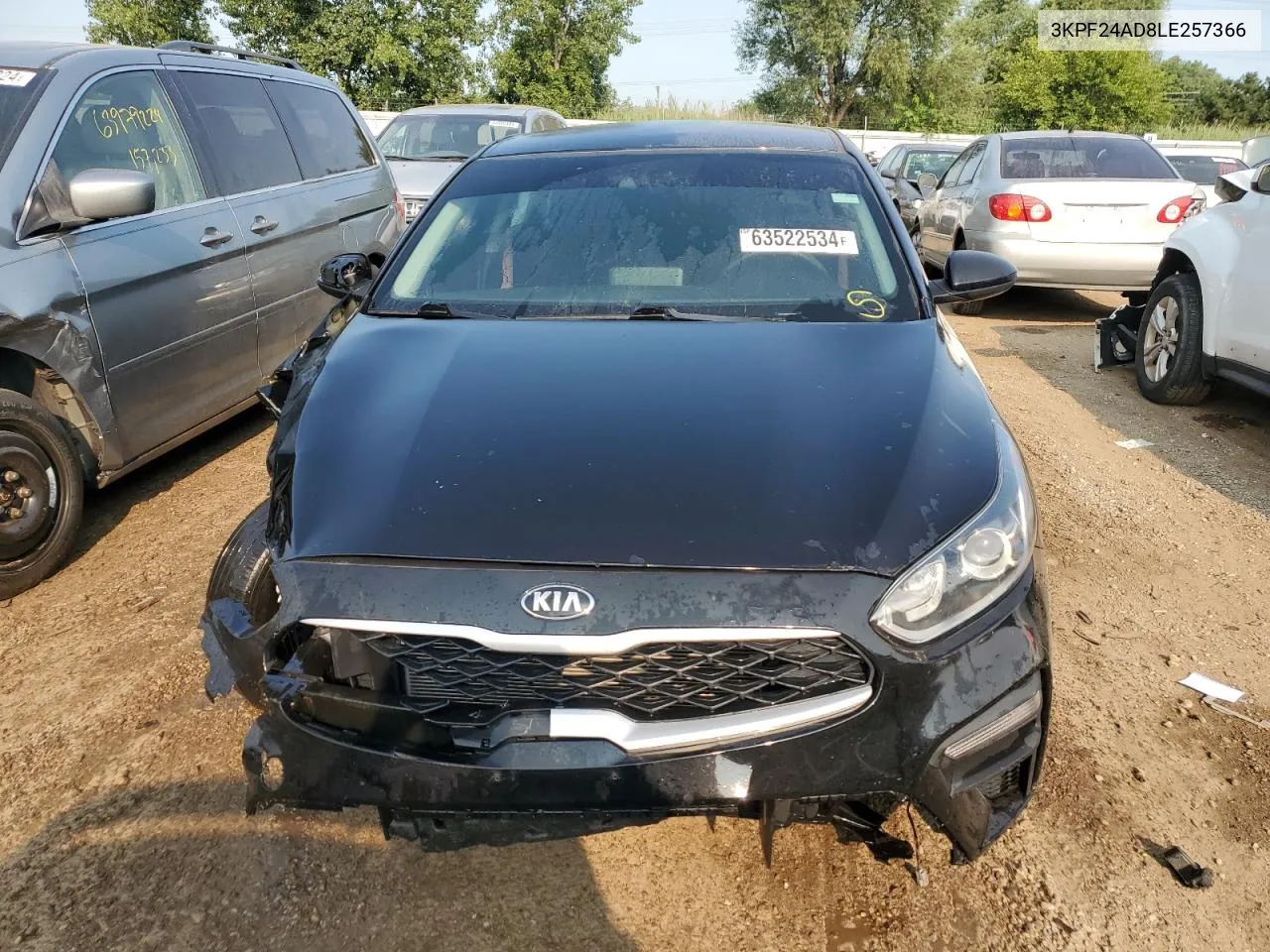 3KPF24AD8LE257366 2020 Kia Forte Fe