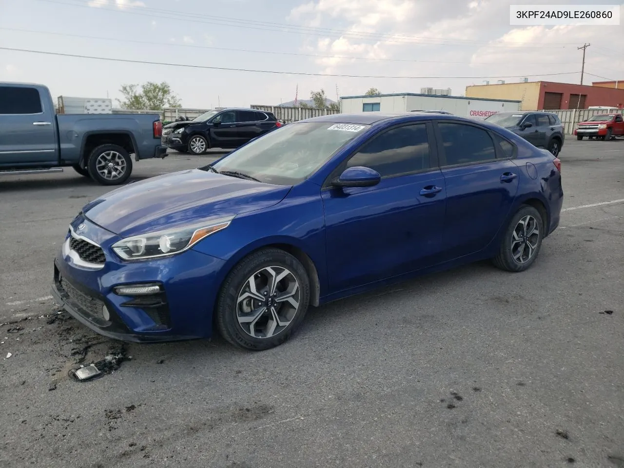 2020 Kia Forte Fe VIN: 3KPF24AD9LE260860 Lot: 64031314