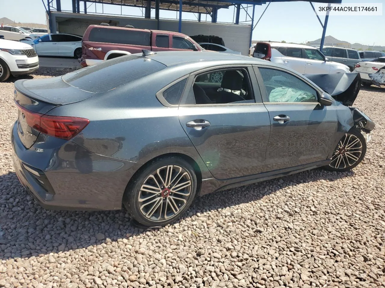 2020 Kia Forte Gt VIN: 3KPF44AC9LE174661 Lot: 64254704