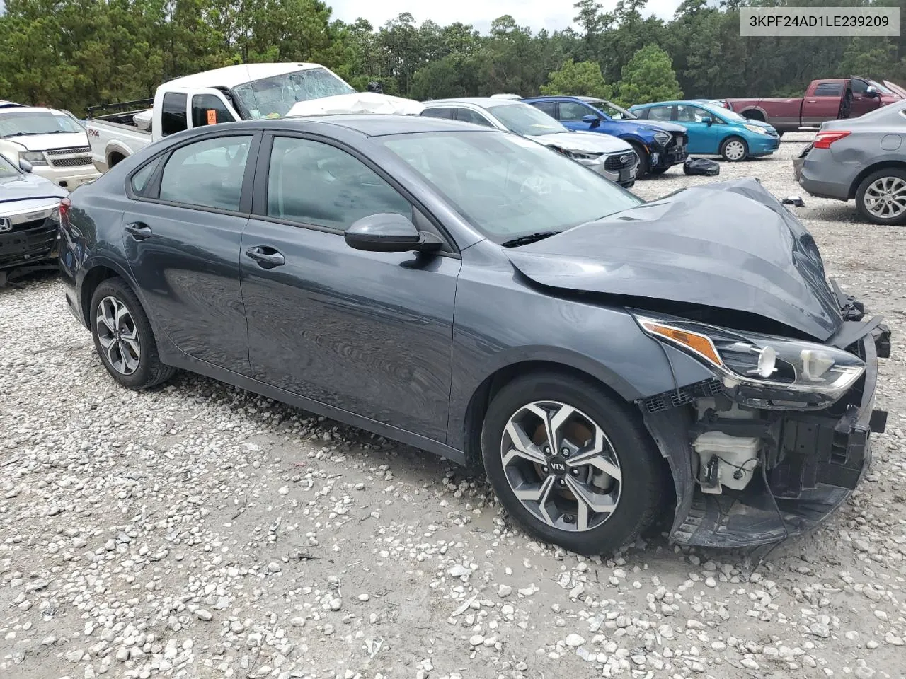 2020 Kia Forte Fe VIN: 3KPF24AD1LE239209 Lot: 64399454