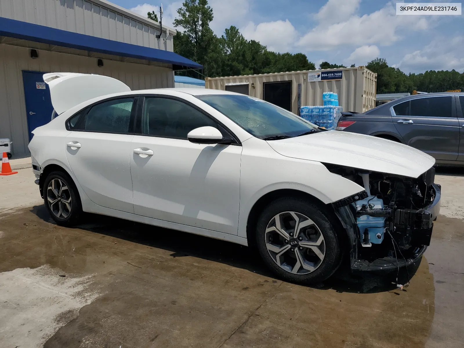 2020 Kia Forte Fe VIN: 3KPF24AD9LE231746 Lot: 64485604