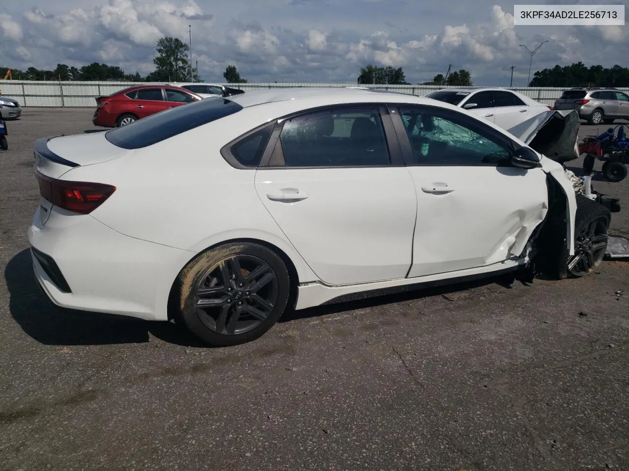 2020 Kia Forte Gt Line VIN: 3KPF34AD2LE256713 Lot: 64561094