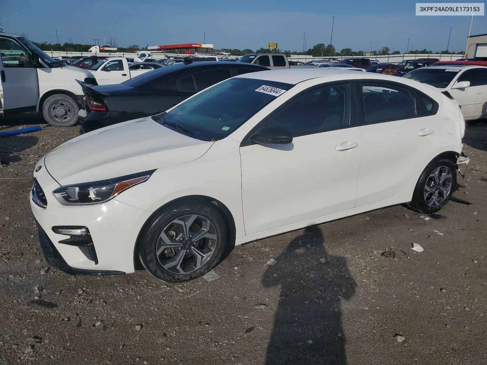 2020 Kia Forte Fe VIN: 3KPF24AD9LE173153 Lot: 64626844