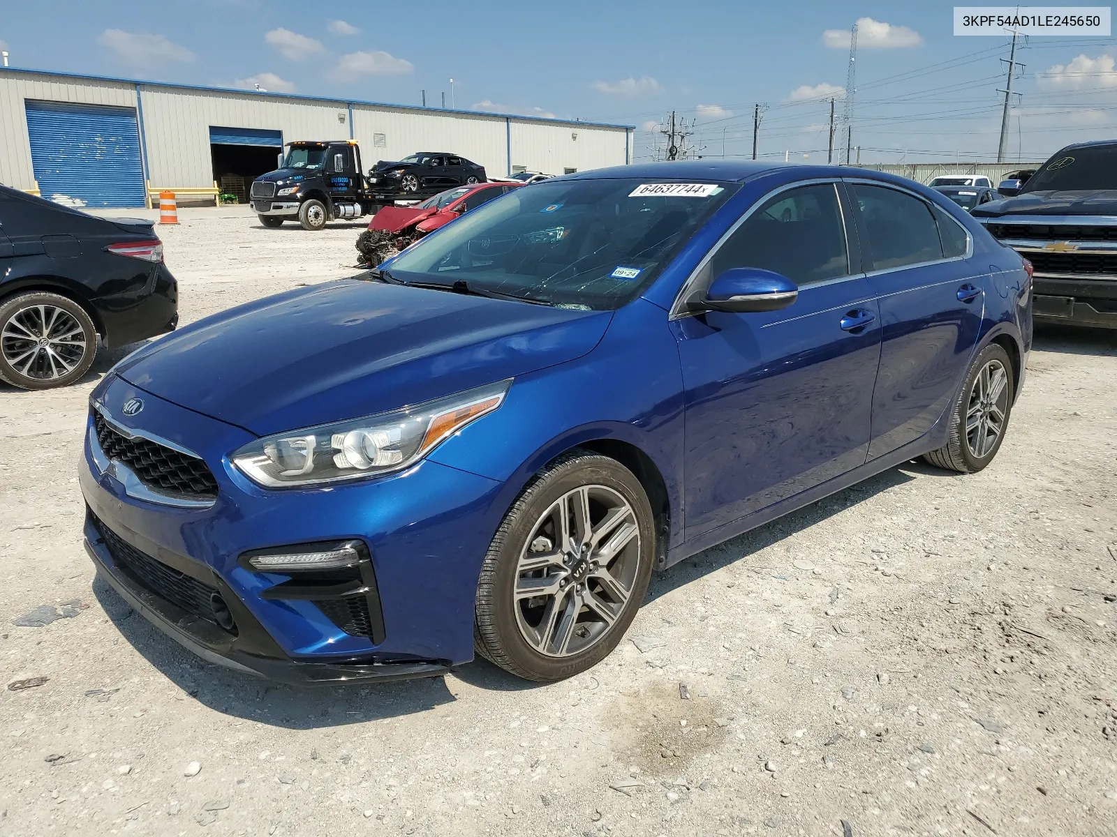 2020 Kia Forte Ex VIN: 3KPF54AD1LE245650 Lot: 64637744