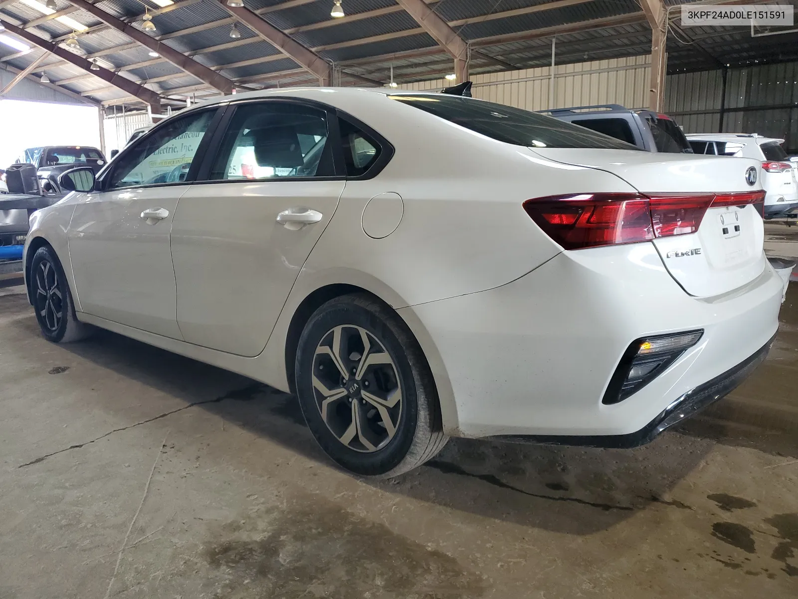 2020 Kia Forte Fe VIN: 3KPF24AD0LE151591 Lot: 64699954