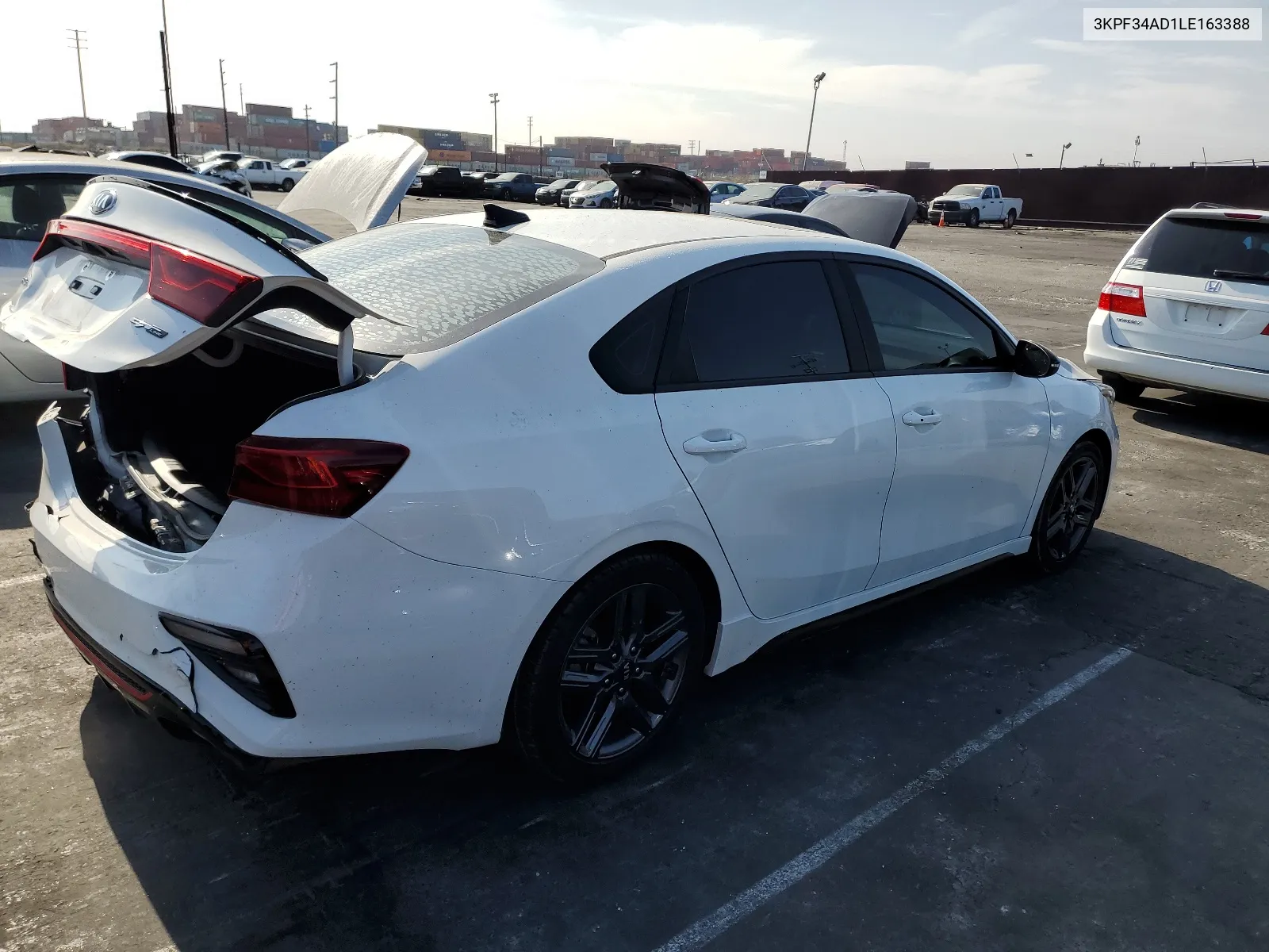 2020 Kia Forte Gt Line VIN: 3KPF34AD1LE163388 Lot: 65676634