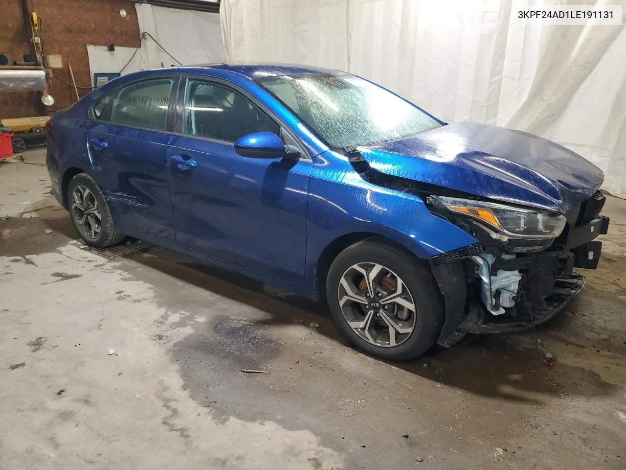 2020 Kia Forte Fe VIN: 3KPF24AD1LE191131 Lot: 65816374