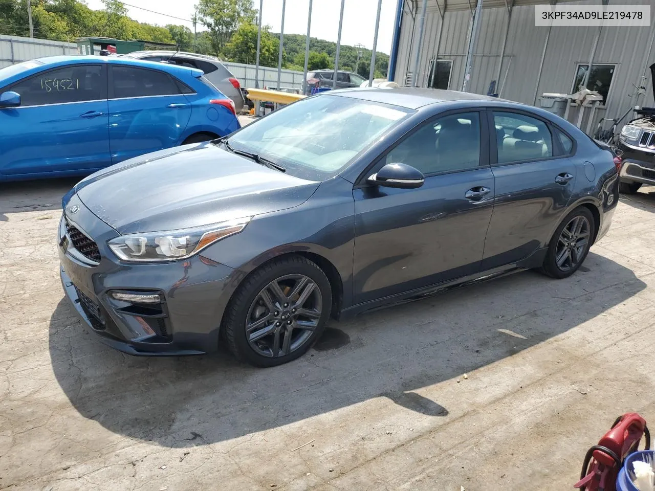 2020 Kia Forte Gt Line VIN: 3KPF34AD9LE219478 Lot: 66278744