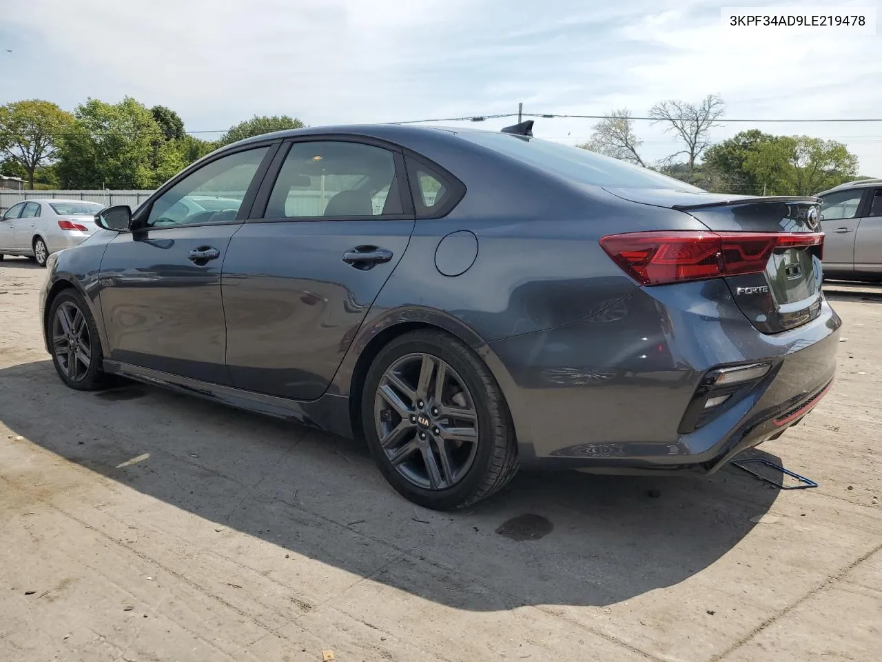 2020 Kia Forte Gt Line VIN: 3KPF34AD9LE219478 Lot: 66278744