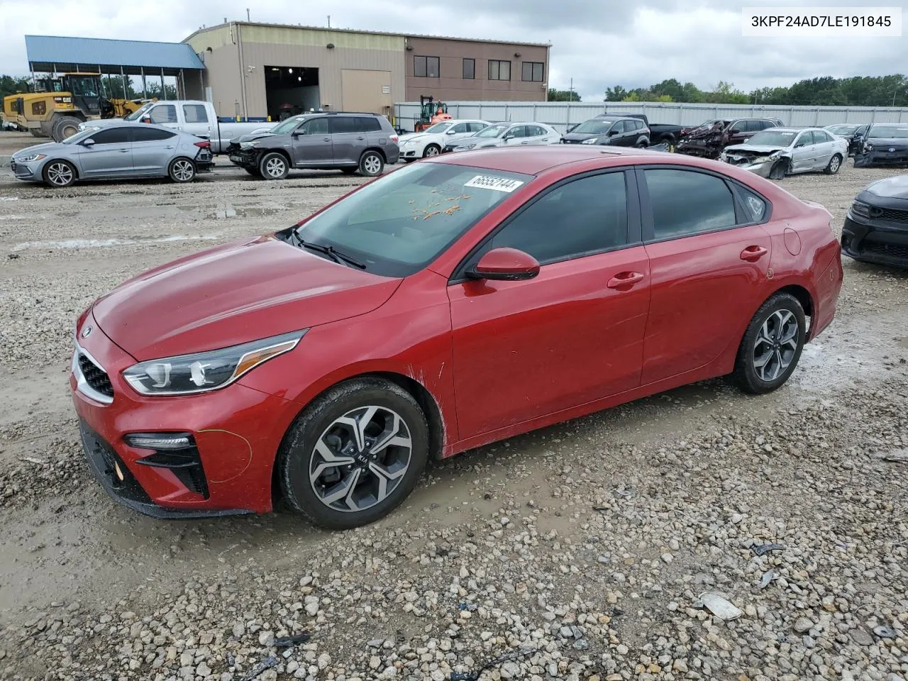 2020 Kia Forte Fe VIN: 3KPF24AD7LE191845 Lot: 66552144