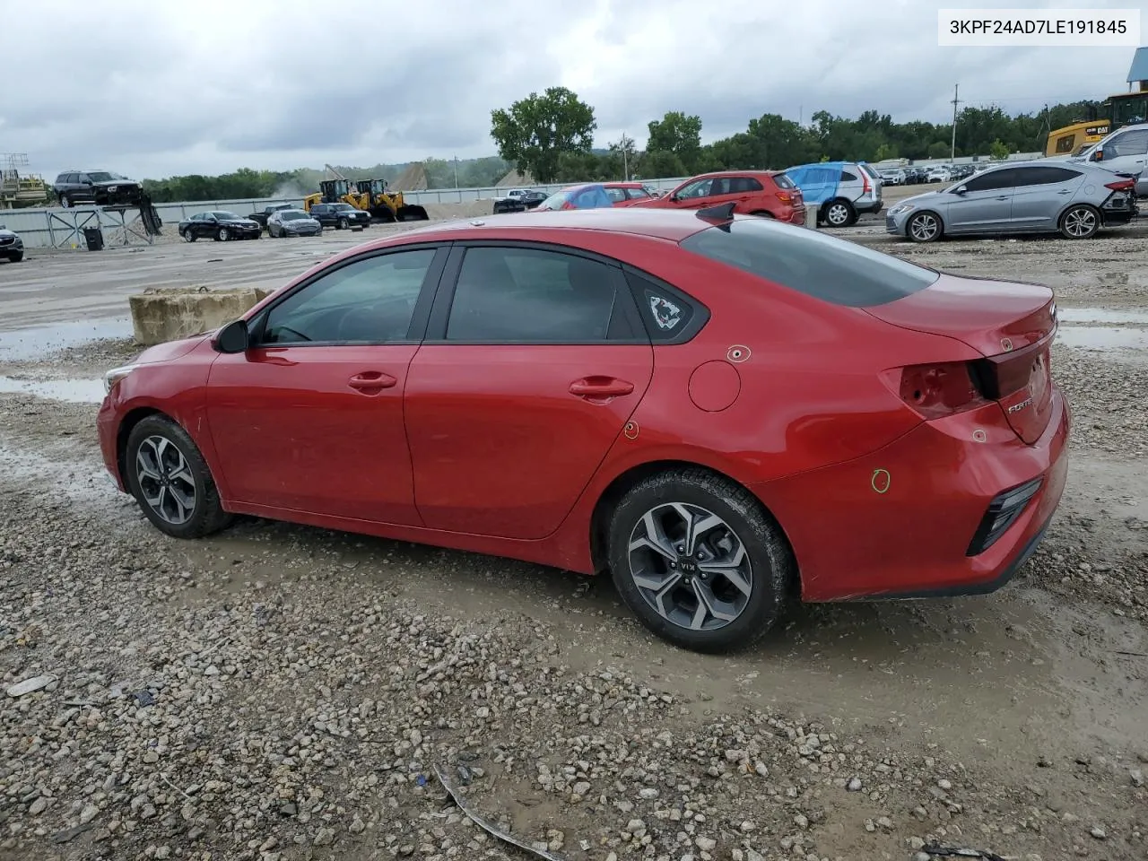 2020 Kia Forte Fe VIN: 3KPF24AD7LE191845 Lot: 66552144