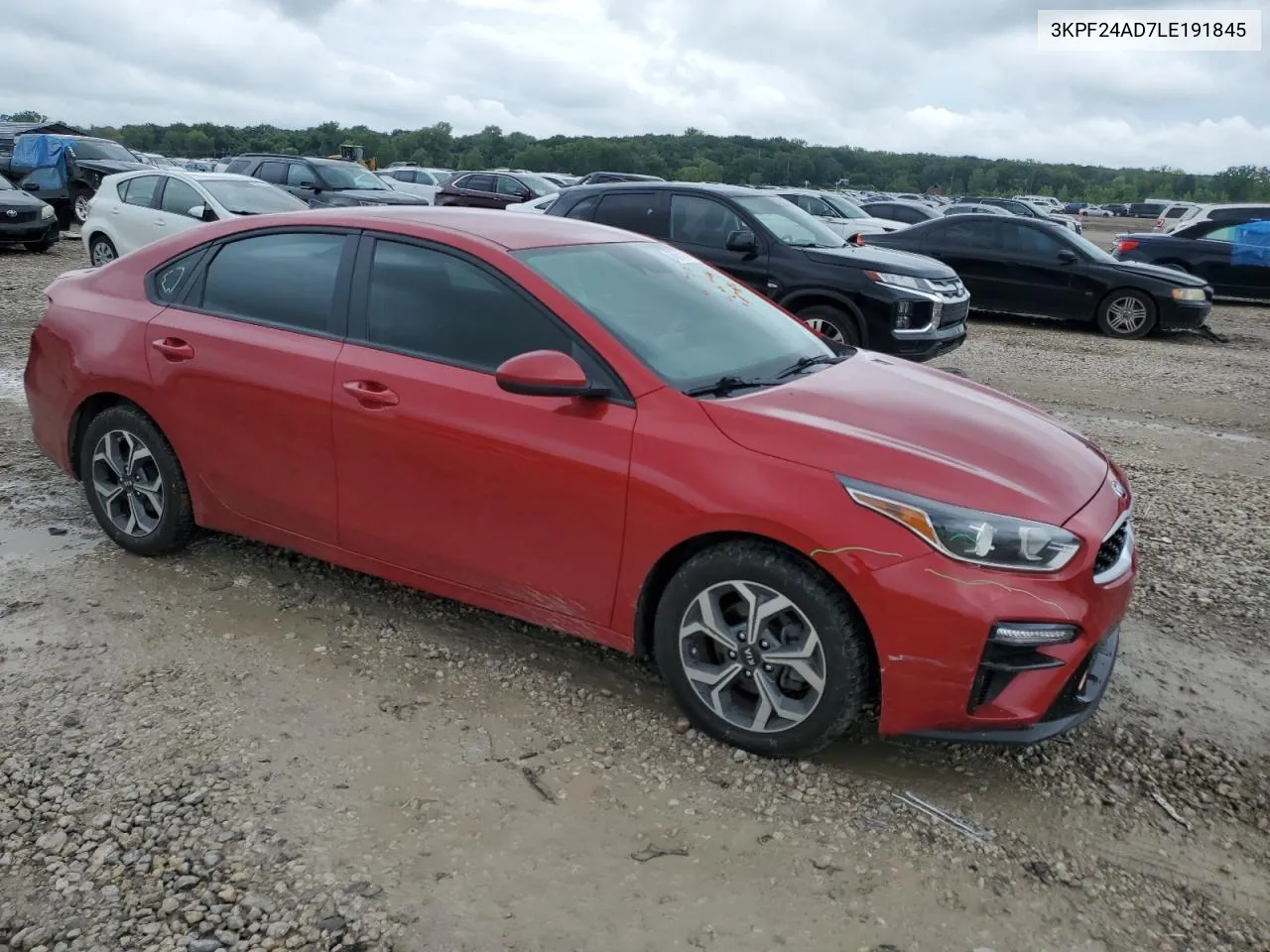 2020 Kia Forte Fe VIN: 3KPF24AD7LE191845 Lot: 66552144