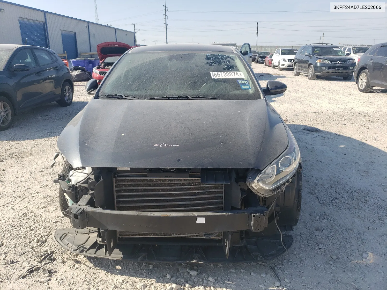 3KPF24AD7LE202066 2020 Kia Forte Fe