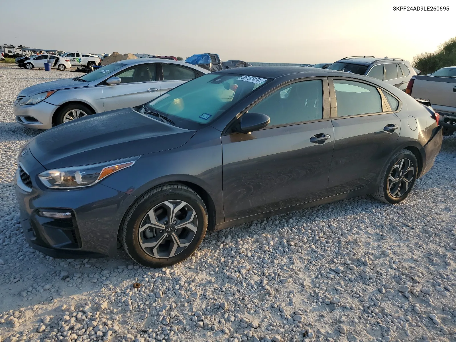 2020 Kia Forte Fe VIN: 3KPF24AD9LE260695 Lot: 66762424