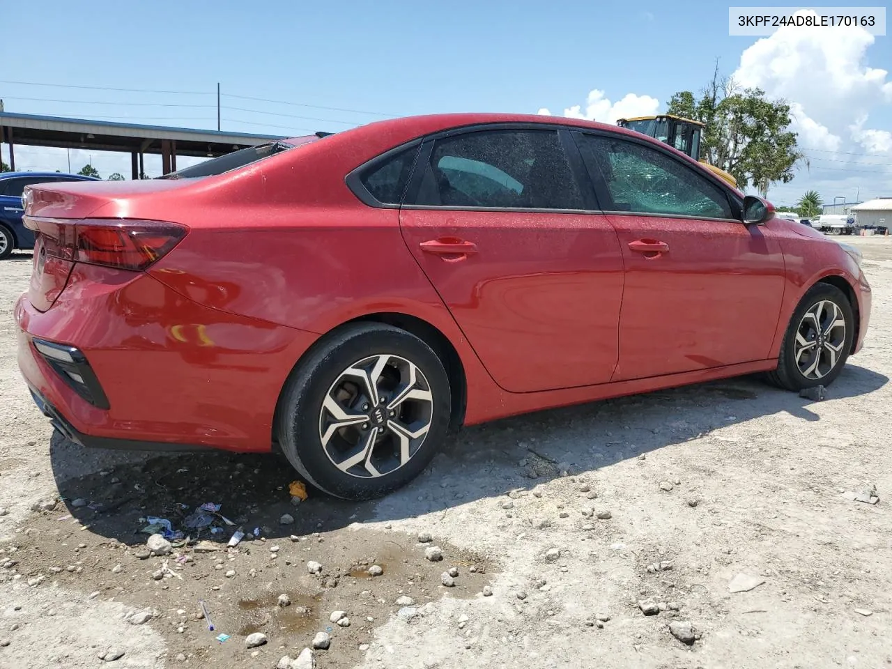 2020 Kia Forte Fe VIN: 3KPF24AD8LE170163 Lot: 66978754