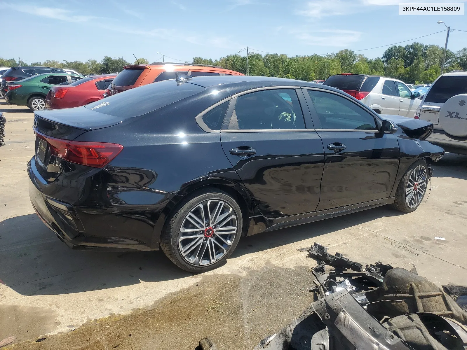 2020 Kia Forte Gt VIN: 3KPF44AC1LE158809 Lot: 67295034