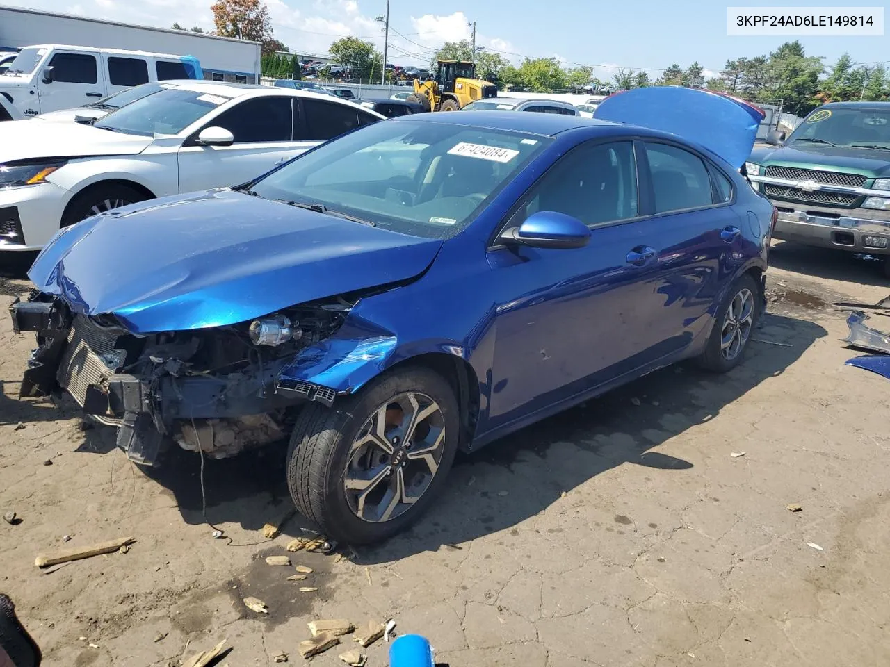 3KPF24AD6LE149814 2020 Kia Forte Fe