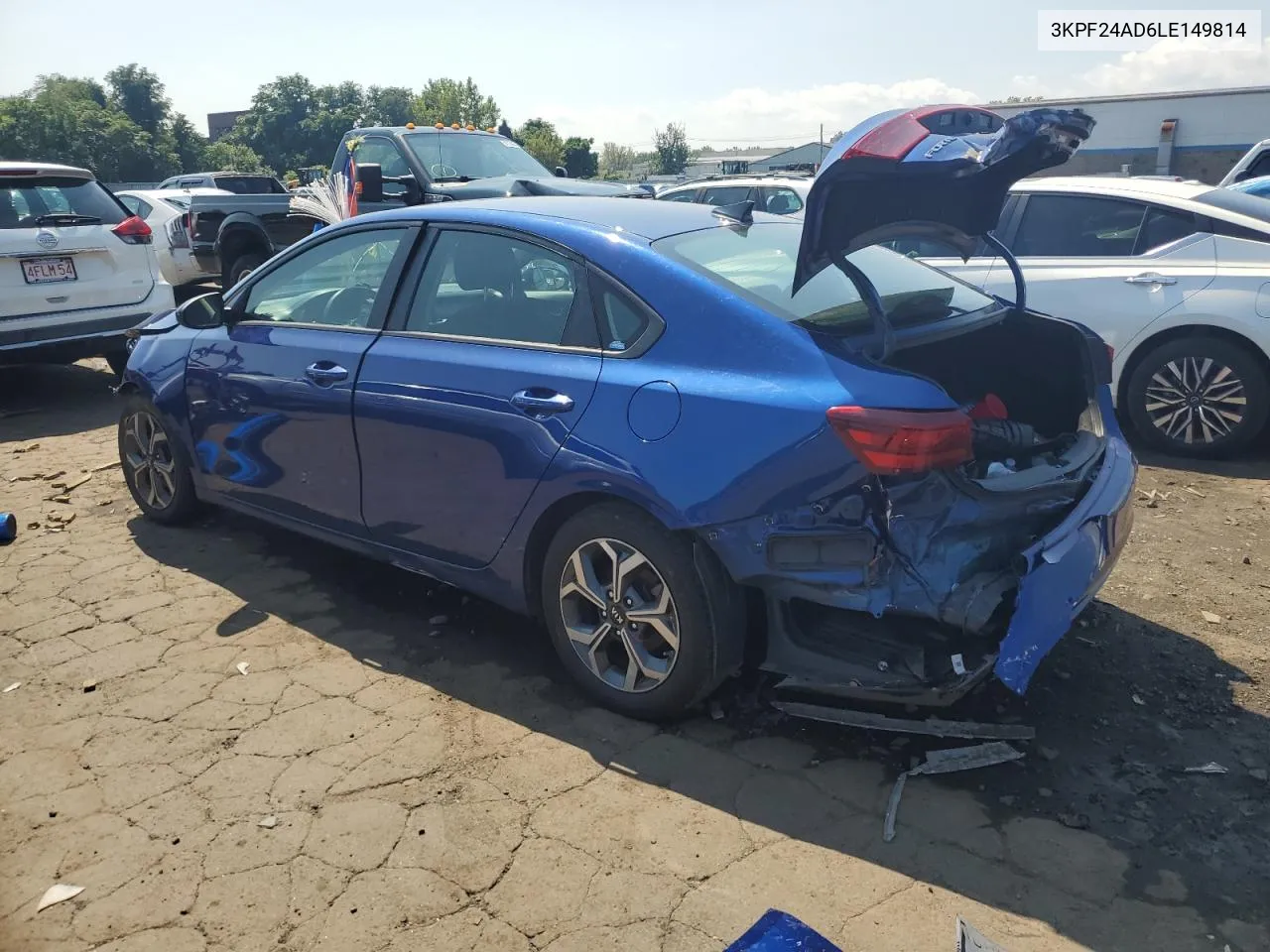 2020 Kia Forte Fe VIN: 3KPF24AD6LE149814 Lot: 67424084