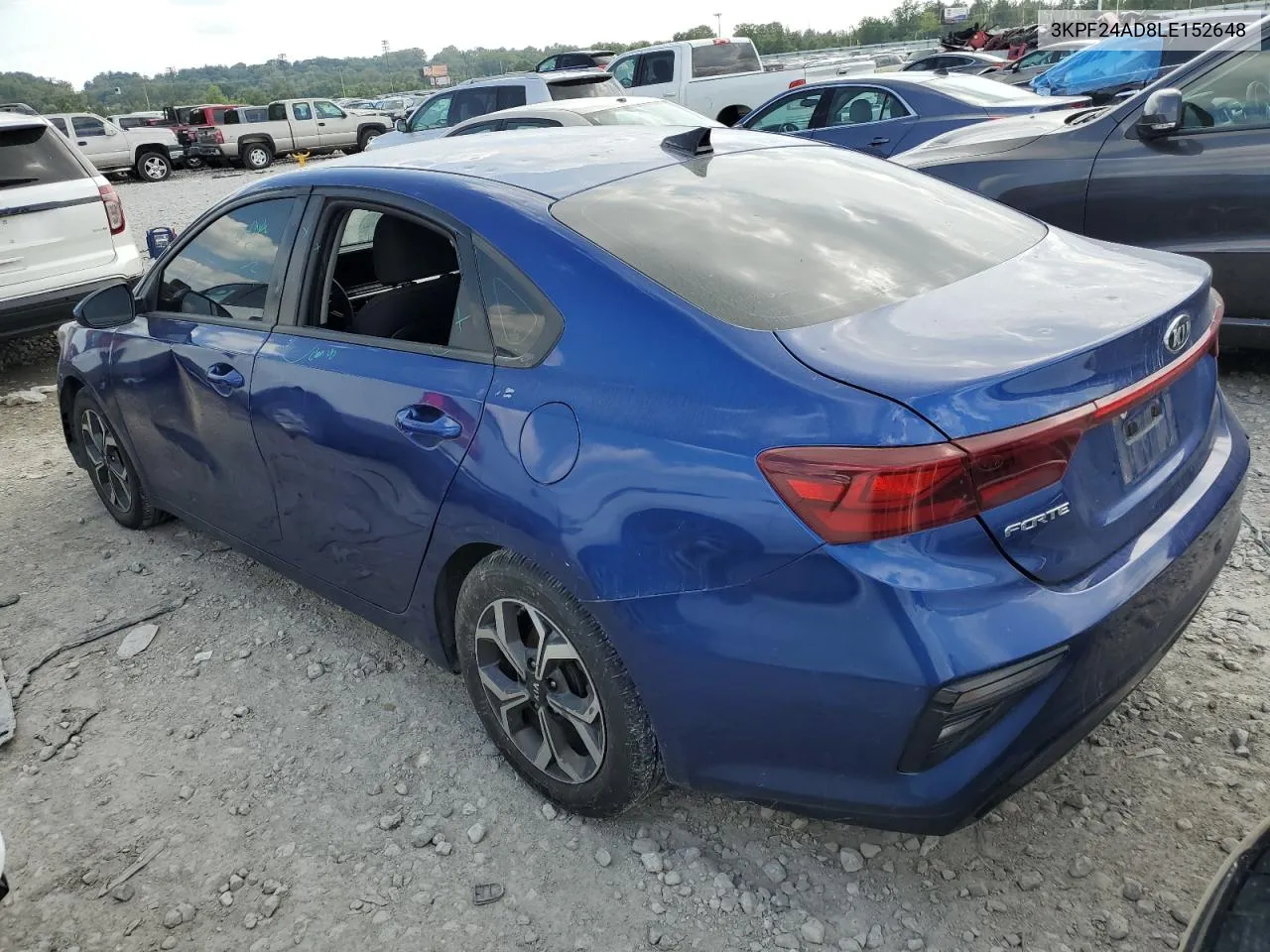 2020 Kia Forte Fe VIN: 3KPF24AD8LE152648 Lot: 67725564