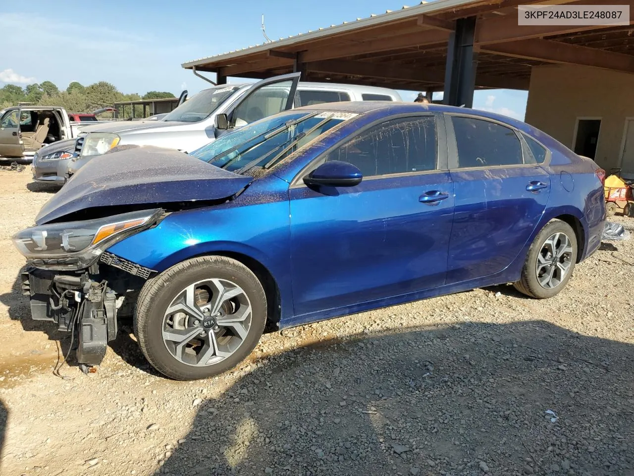 2020 Kia Forte Fe VIN: 3KPF24AD3LE248087 Lot: 67777564