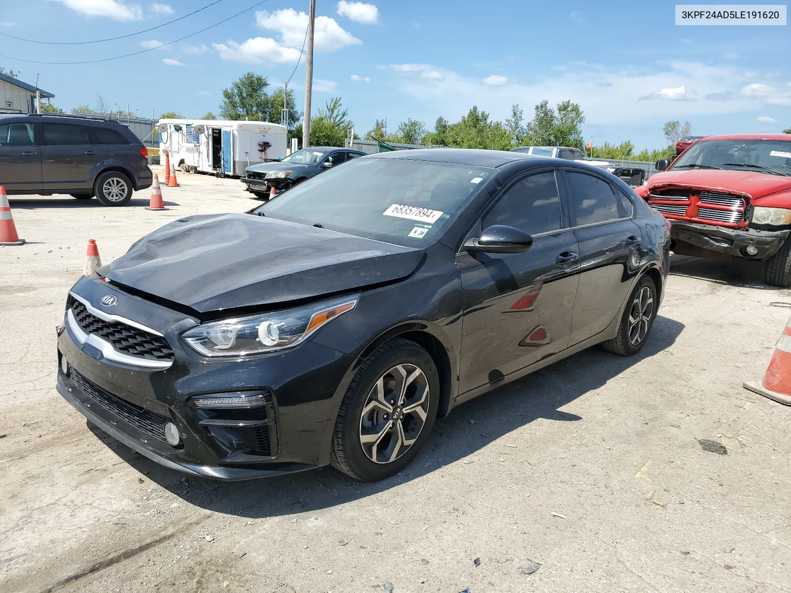 3KPF24AD5LE191620 2020 Kia Forte Fe