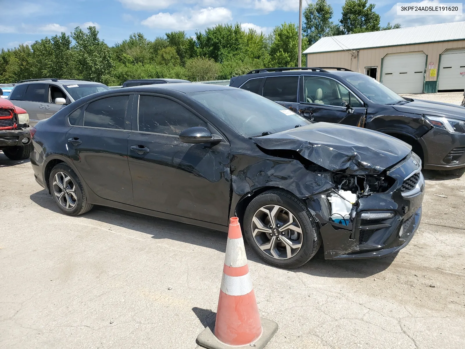 2020 Kia Forte Fe VIN: 3KPF24AD5LE191620 Lot: 68357894