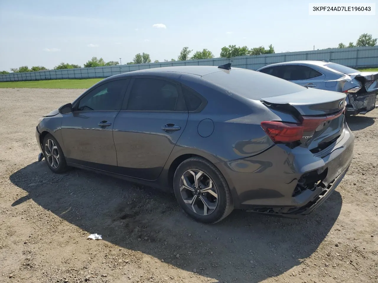 2020 Kia Forte Fe VIN: 3KPF24AD7LE196043 Lot: 68411334