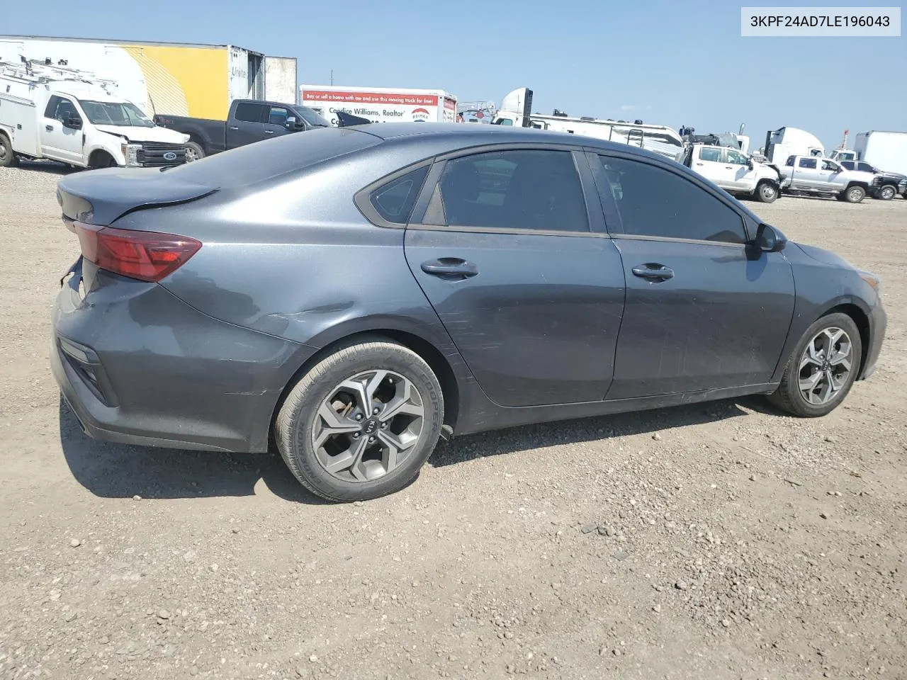 3KPF24AD7LE196043 2020 Kia Forte Fe