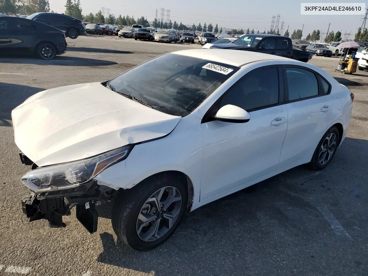 3KPF24AD4LE246610 2020 Kia Forte Fe