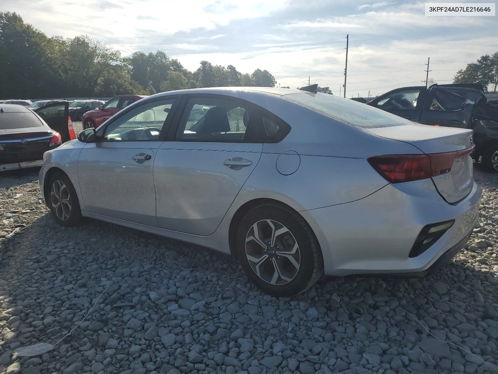 2020 Kia Forte Fe VIN: 3KPF24AD7LE216646 Lot: 68691734