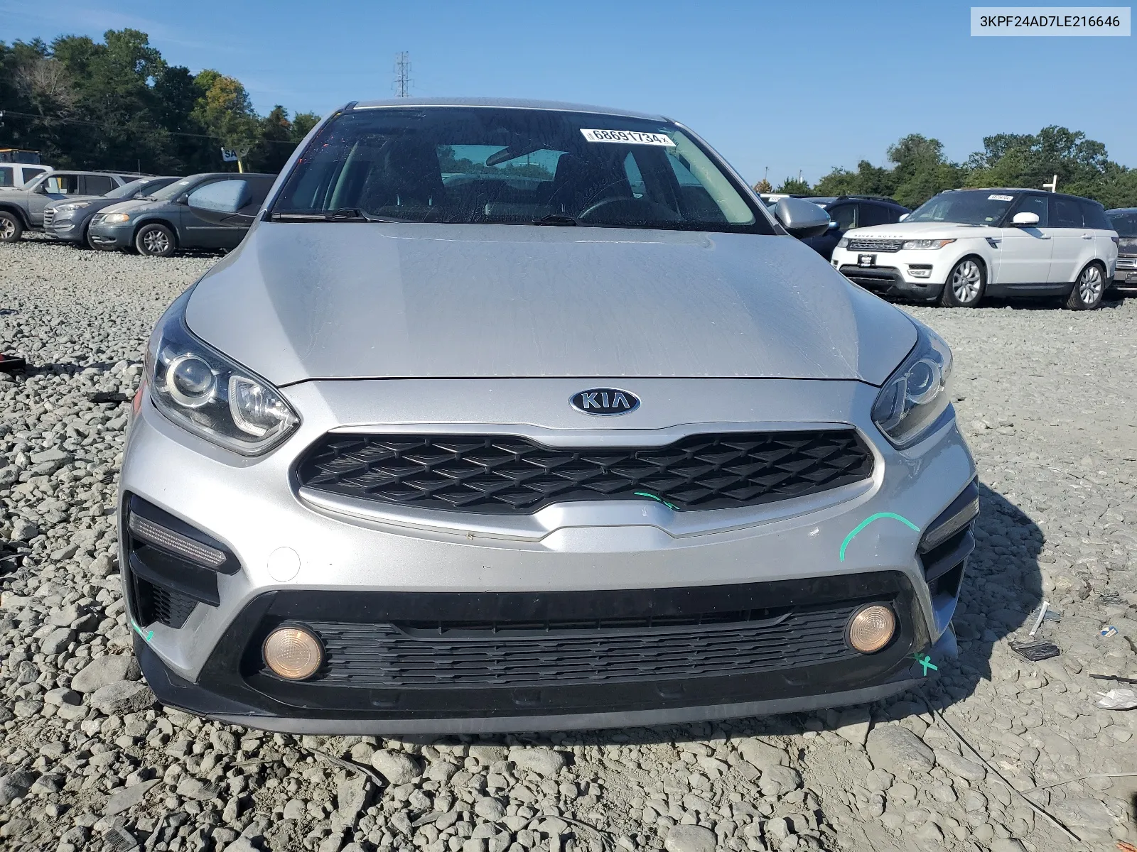 3KPF24AD7LE216646 2020 Kia Forte Fe